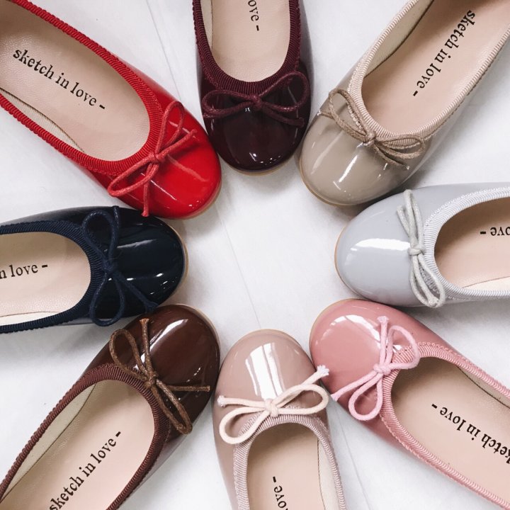 Mini Flat Shoes Key Ring Key Holder Bag Thong Oak 