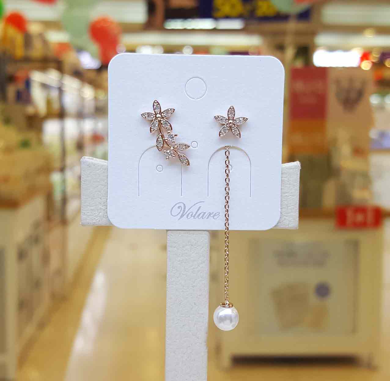 Volare Levy Piano Earring SPE307 Feminine style fe