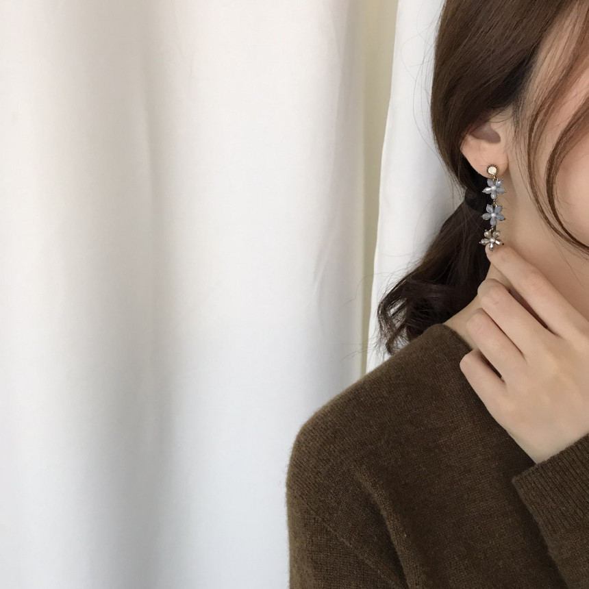 Wendy's Crystal Cubic Drop Earrings Customer