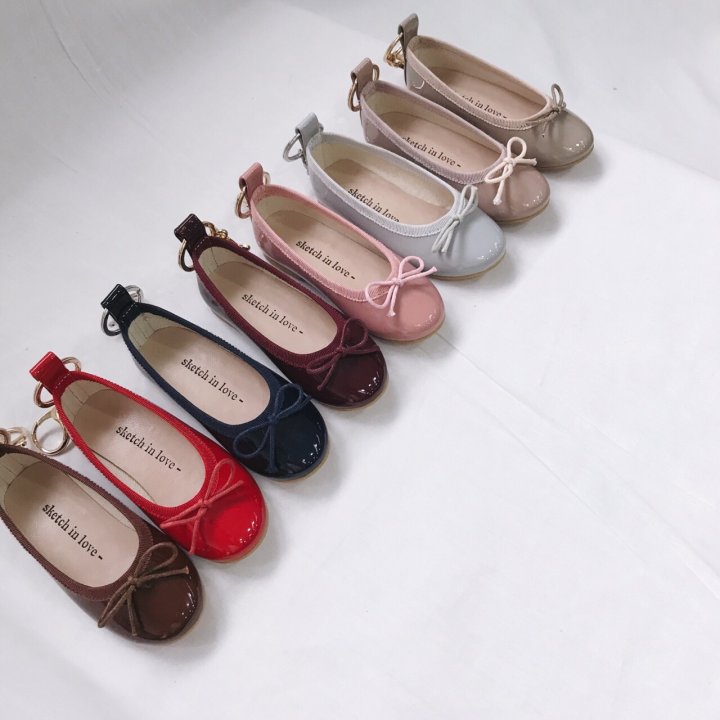 Mini Flat Shoes Key Ring Key Holder Bag Thong Oak 