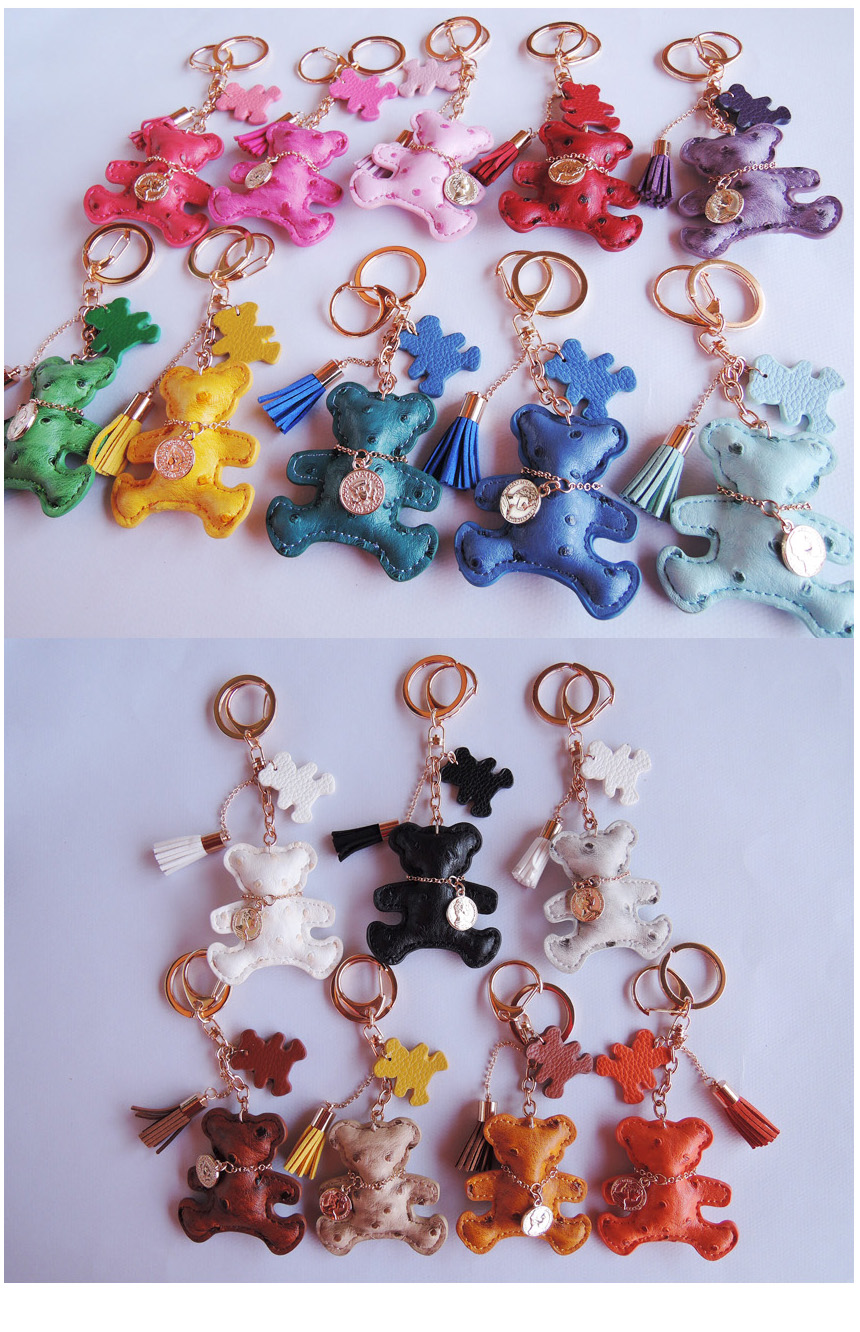 Popo Becky Bear Bear Key Holder Bezel Key Chain St