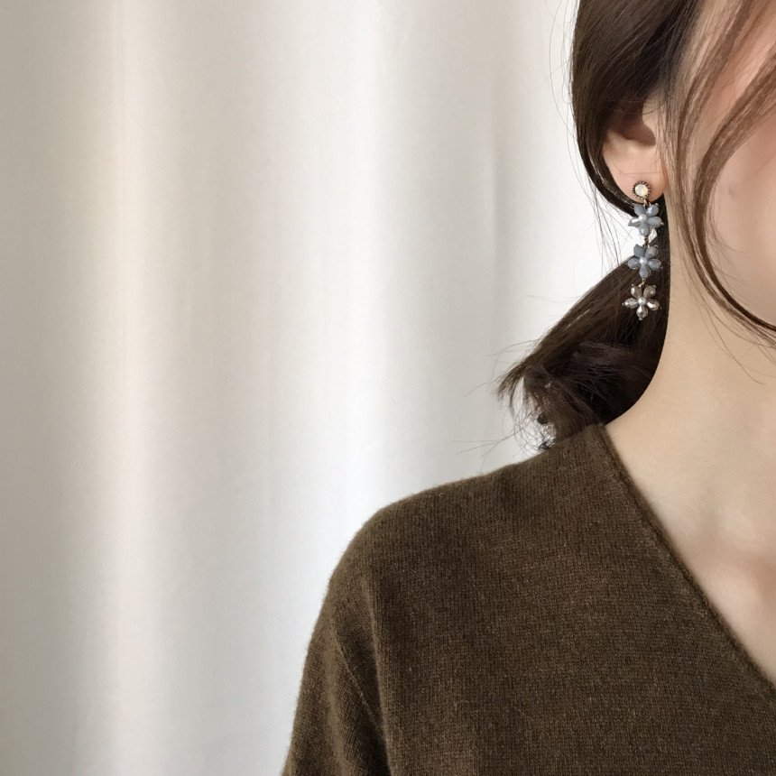 Wendy's Crystal Cubic Drop Earrings Customer