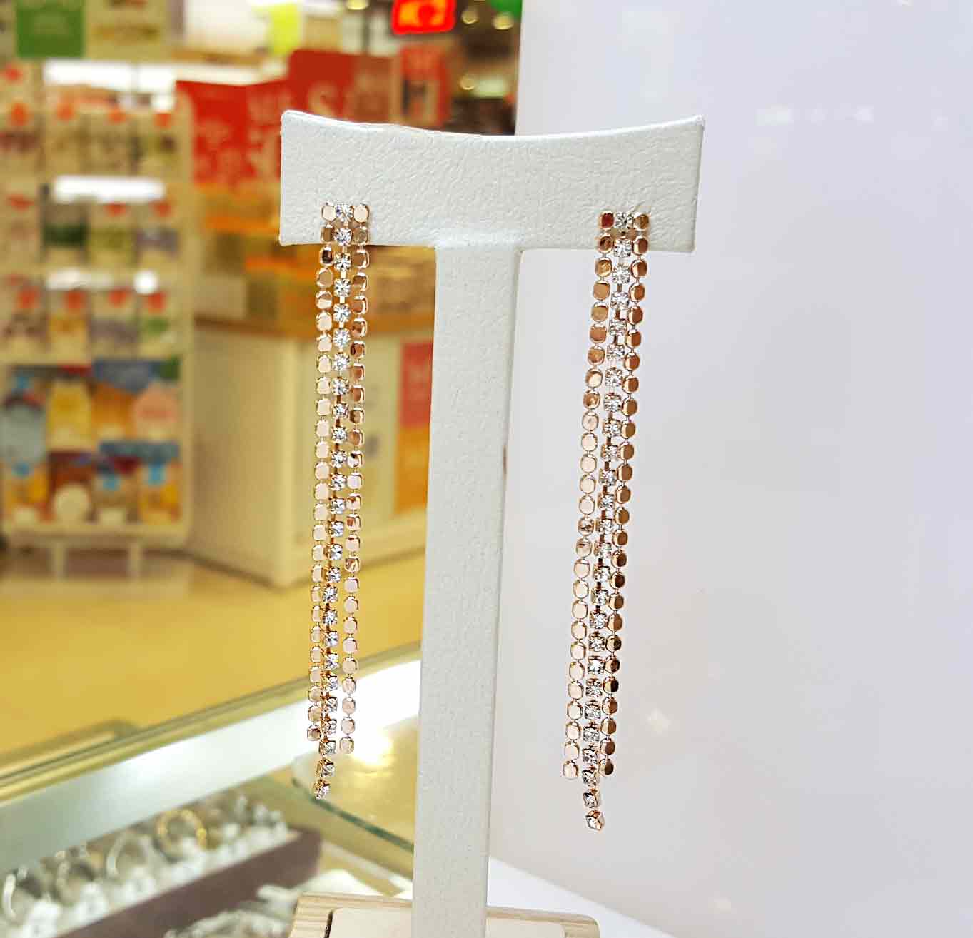 Volare Rebecca Jalan Long Earrings BRS066 Bold glo