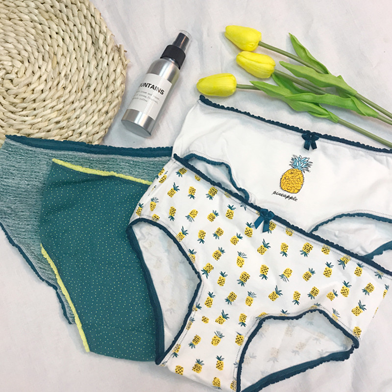 Ohmy Fitting Room Sweet Pineapple Fruit Panties 4-