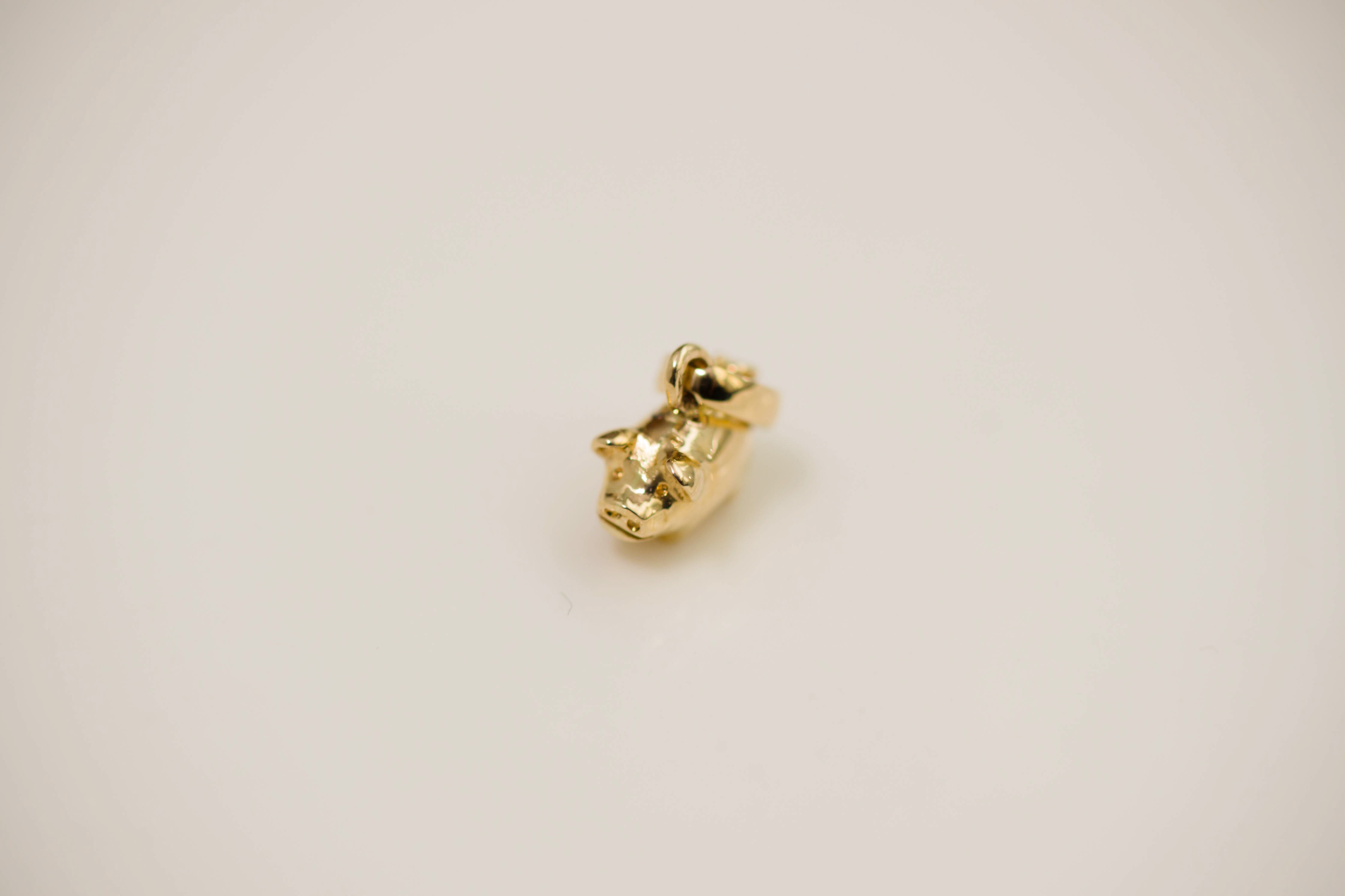 Soft pork necklace 14k gift 14k pendant Significan