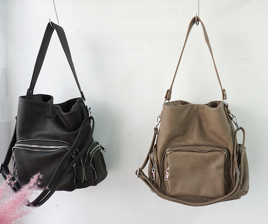 <b><p>Fastener pocket should bag 4color female</p></b><b><p>ファスナーポケットショルダーバッグ4color女性デイリーバックカジュアルバッグモダンな</p></b><br /><br /><p align='center'>