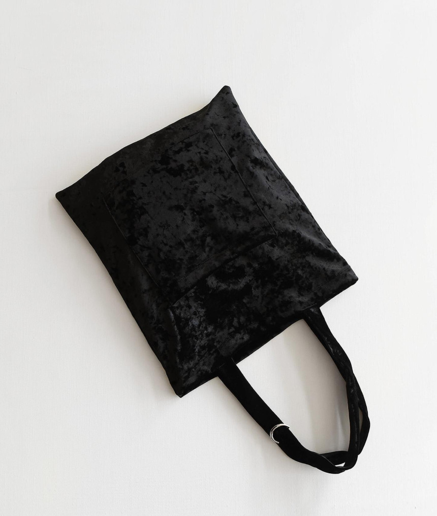 TOTE ECO SHOPPING TRAVEL Shinee Velvet Eco Bag 4CO