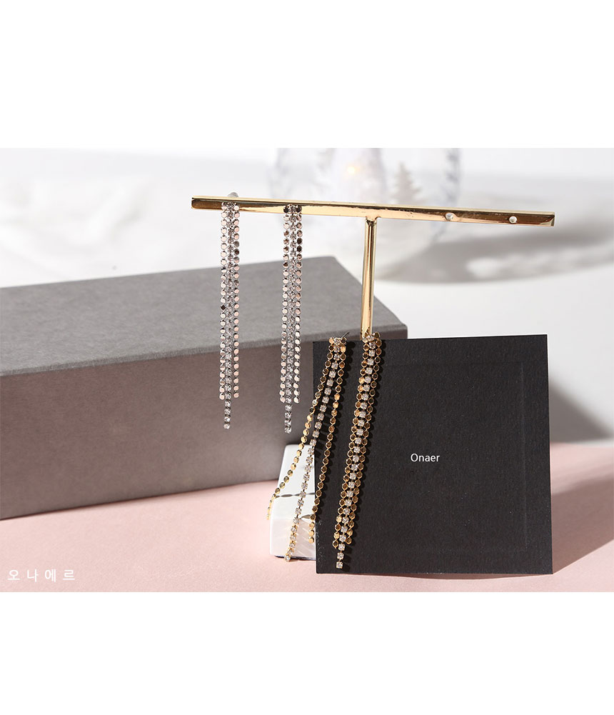 Bold Drop Earrings Antique Cubic Cubic Ears Daily 