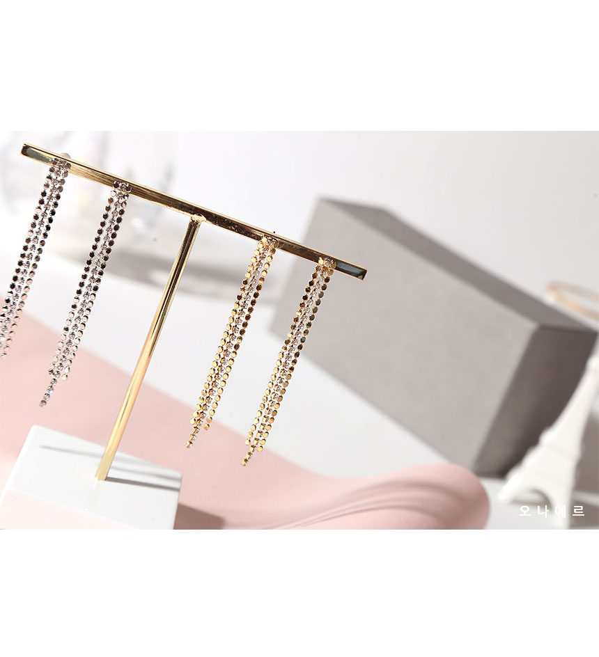 Bold Drop Earrings Antique Cubic Cubic Ears Daily 