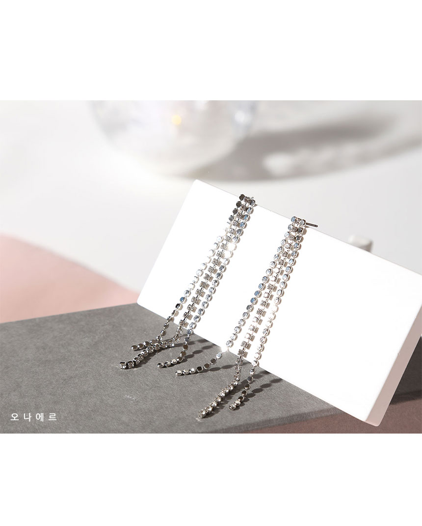 Bold Drop Earrings Antique Cubic Cubic Ears Daily 