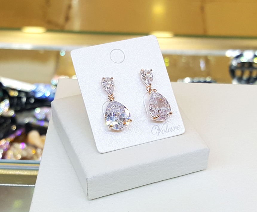 Volare Rosemary Drop Earrings SPE308 Office Look L