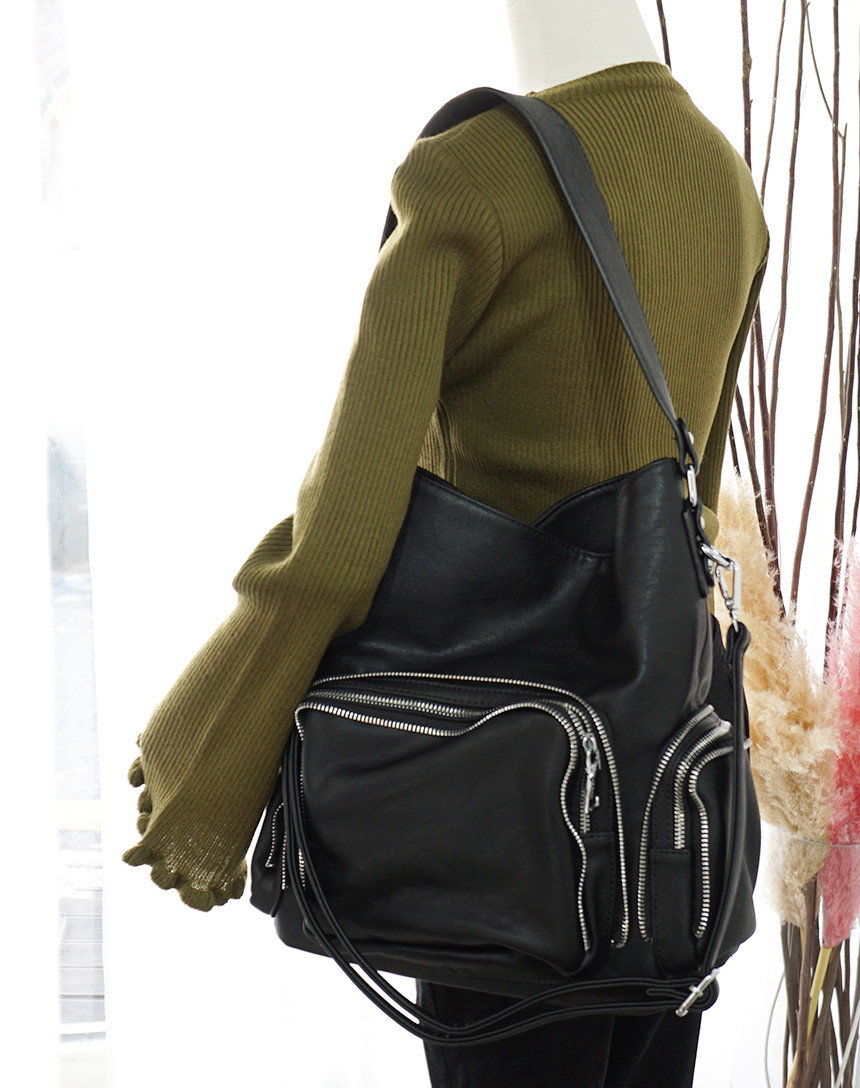 <b><p>Fastener pocket should bag 4color female</p></b><b><p>ファスナーポケットショルダーバッグ4color女性デイリーバックカジュアルバッグモダンな</p></b><br /><br /><p align='center'>