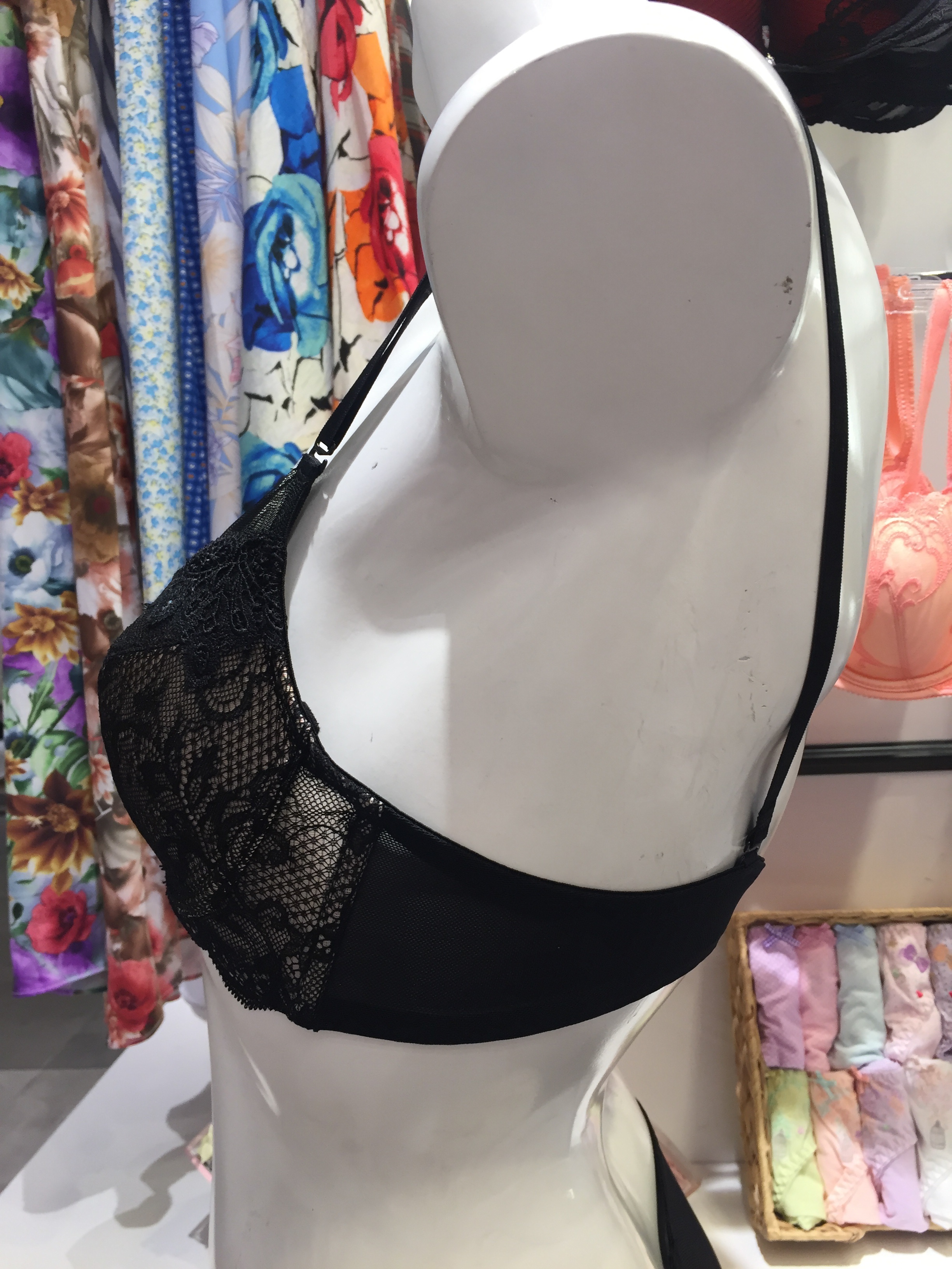 Shining See-through Full Cup Bra A ~ D Cup VBRZ006