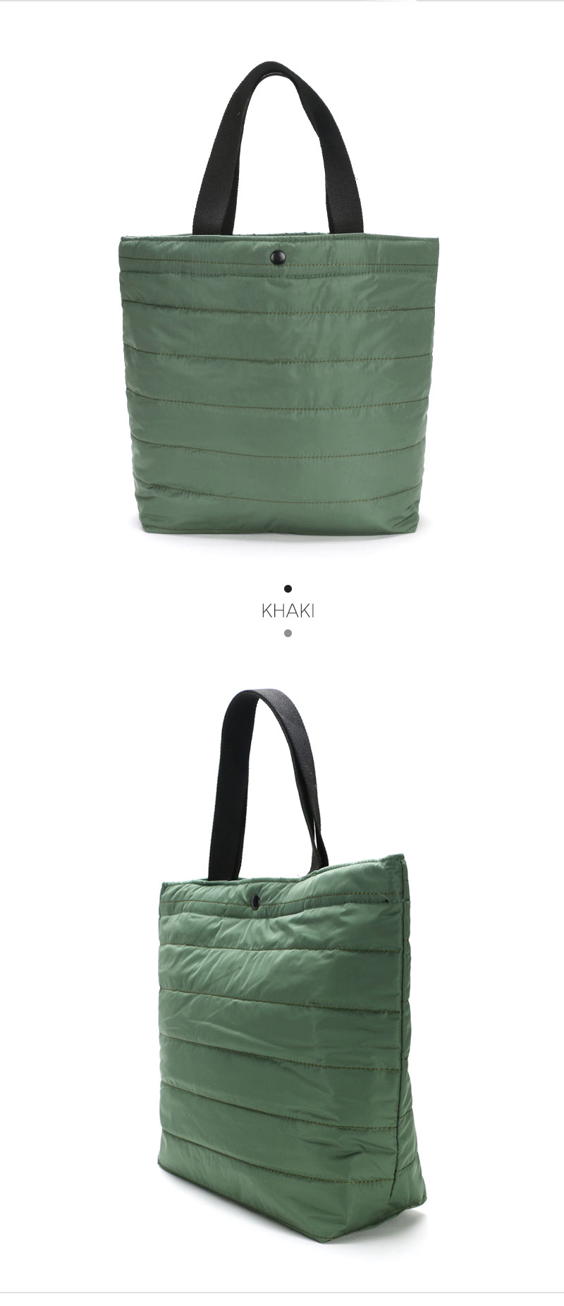 TOTE ECO SHOPPING TRAVEL Rlovestyle 패딩 에코백
