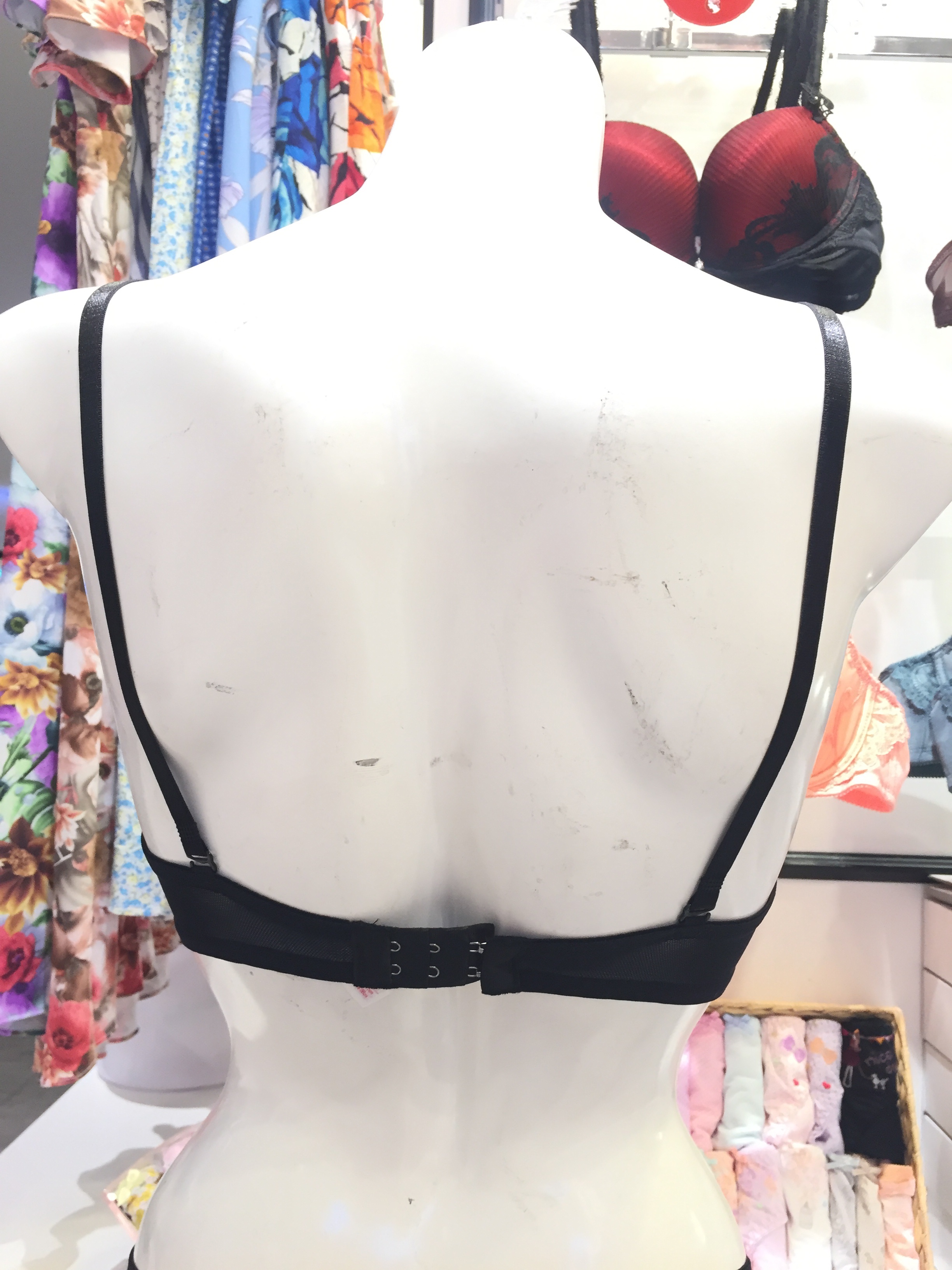 Shining See-through Full Cup Bra A ~ D Cup VBRZ006