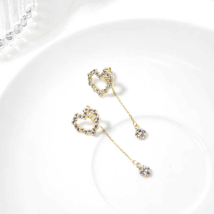 Glam Jewel Bold Drop Earrings Antique Winter Party