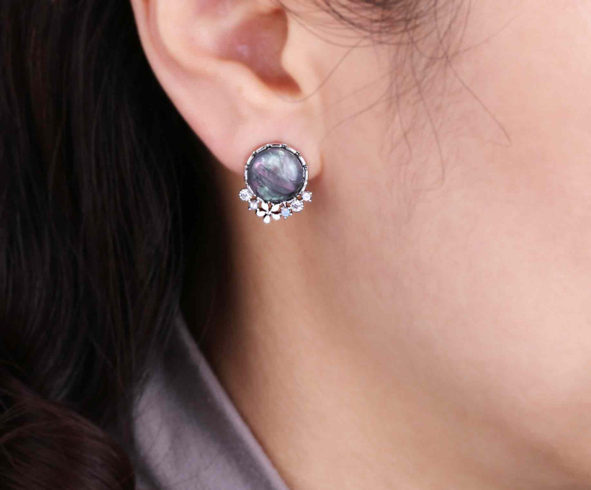 Boreal Gray Earrings Earrings Silver Earrings SPE3