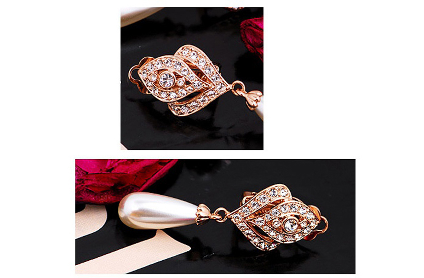 Drop Earrings Women 20s Crystal Accessory Store Je