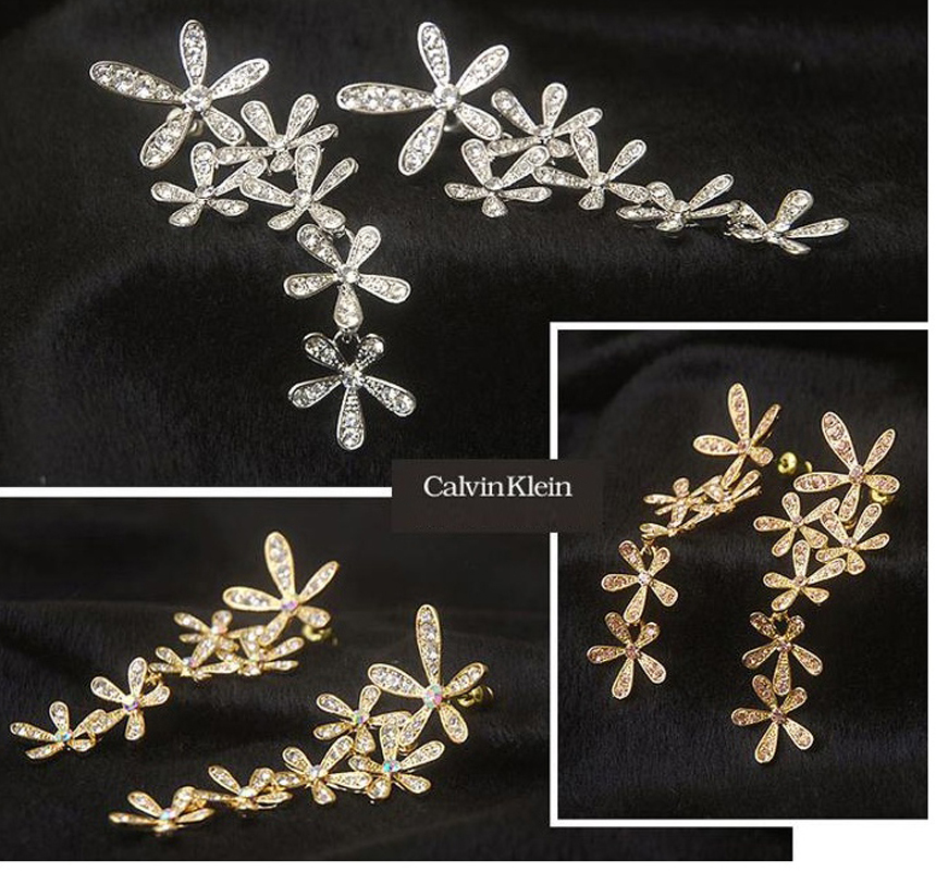 Drop Earrings Women 20s Crystal Accessory Store Je