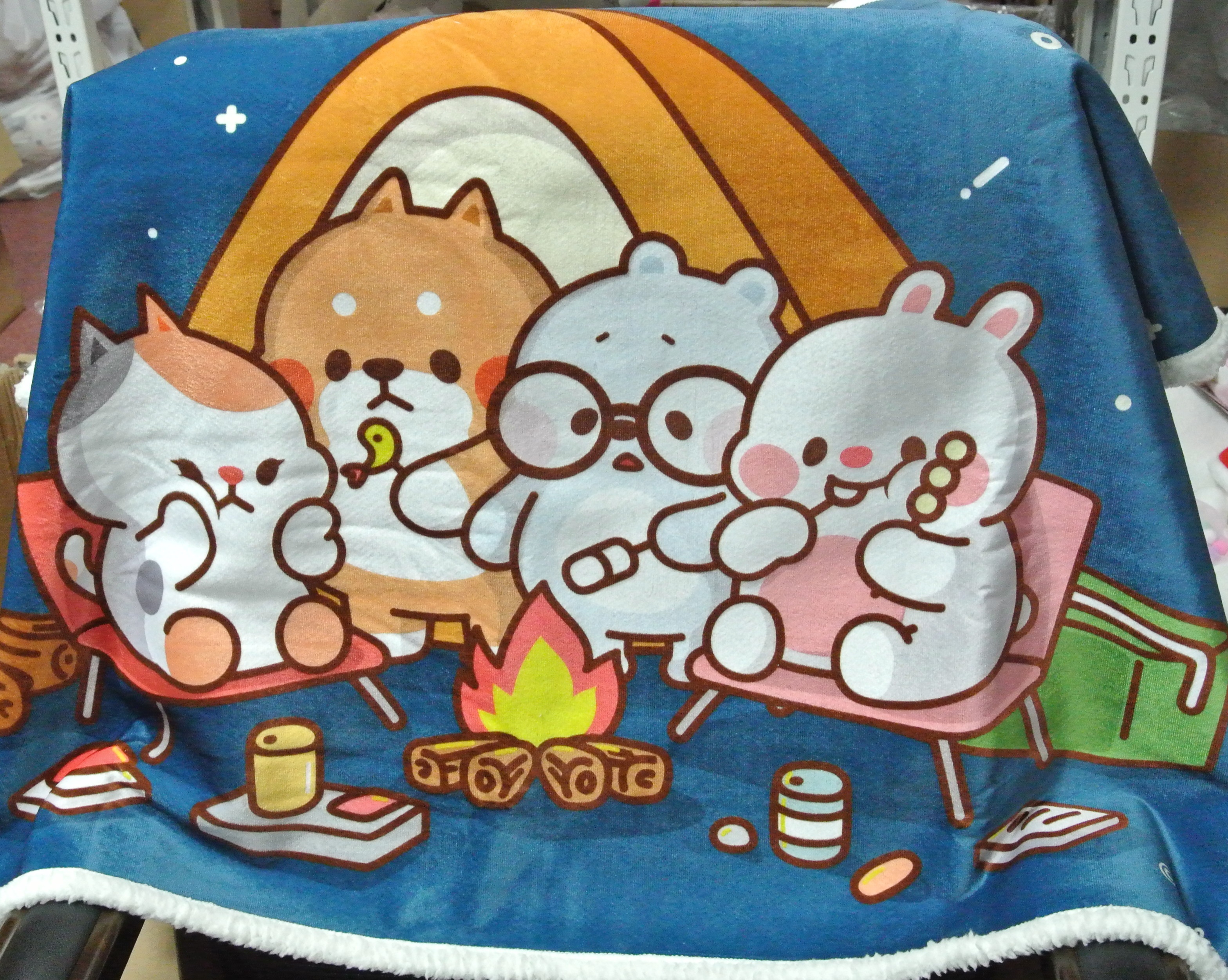 Genuine Tonton Friend fleece blanket 100 x 70cm do