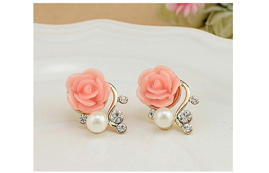 Drop Earrings Women 20s Crystal Accessory Store Je