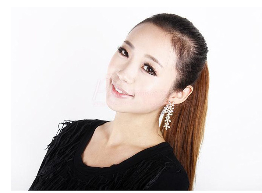 Drop Earrings Women 20s Crystal Accessory Store Je