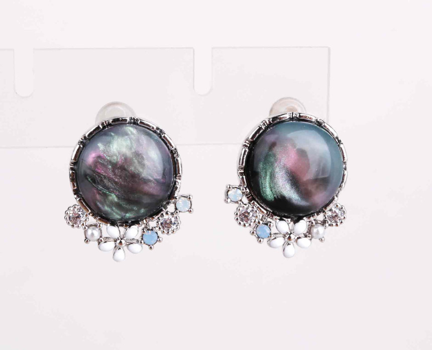 Boreal Gray Earrings Earrings Silver Earrings SPE3