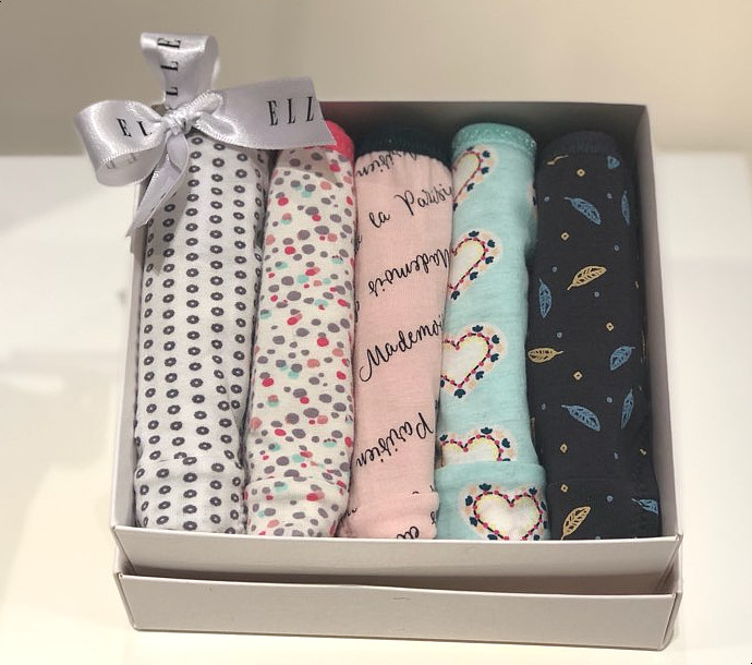 Ele Innwear Women's Panties Set of 5 EPP0152 EP