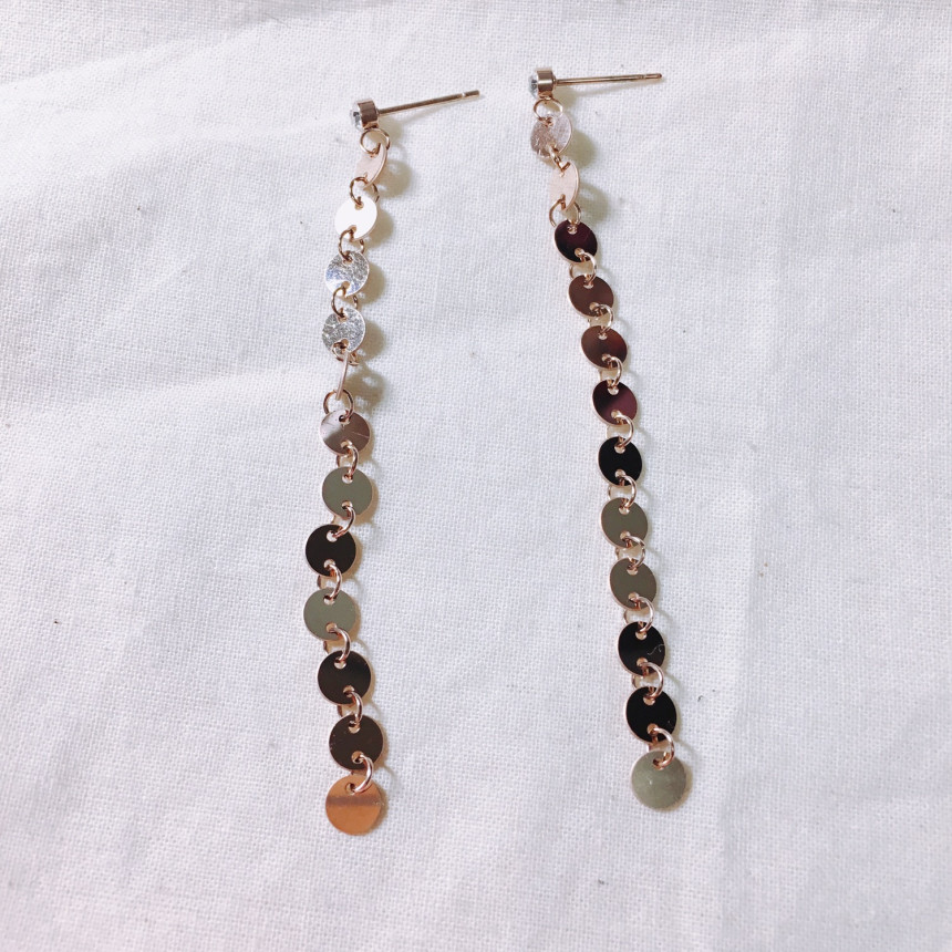 Luce Surge O Drop Earrings LKJ1001 Women's attr