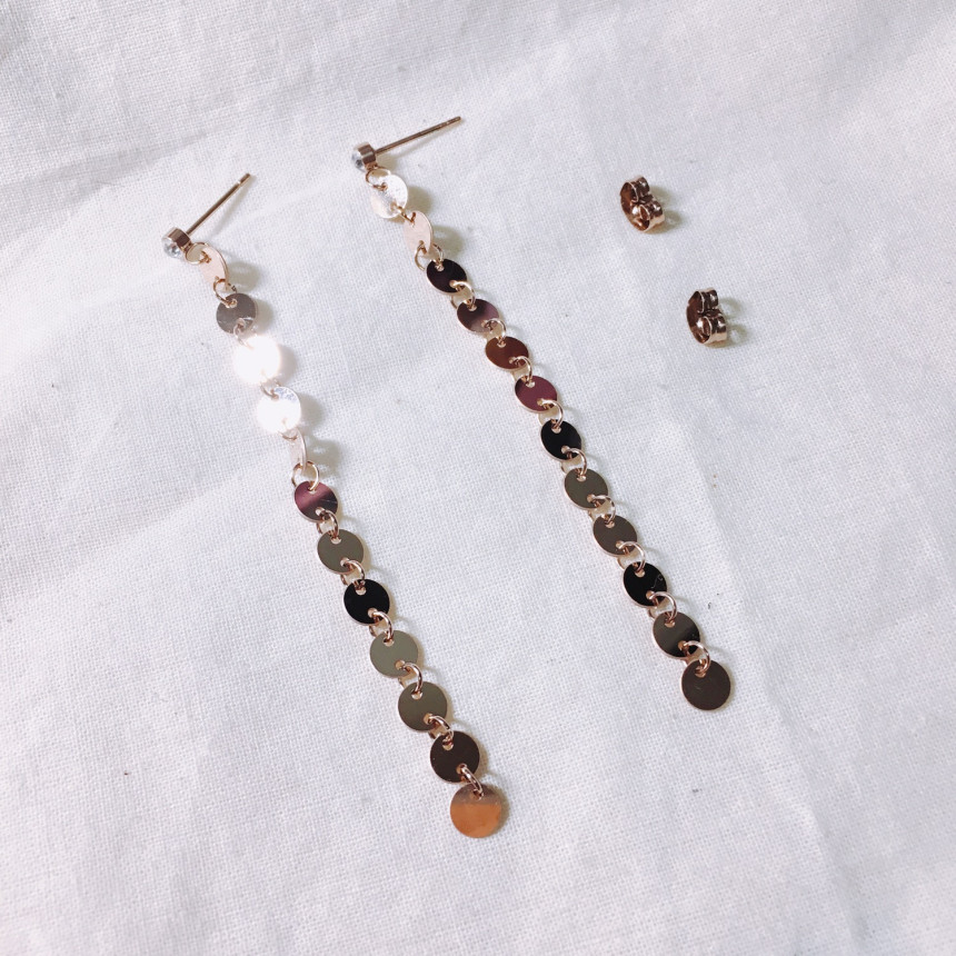 Luce Surge O Drop Earrings LKJ1001 Women's attr