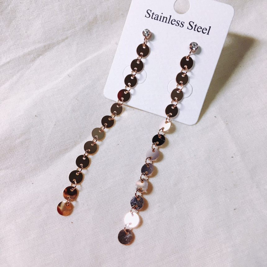 Luce Surge O Drop Earrings LKJ1001 Women's attr