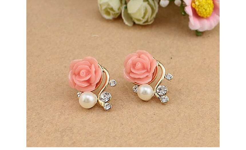 Drop Earrings Women 20s Crystal Accessory Store Je
