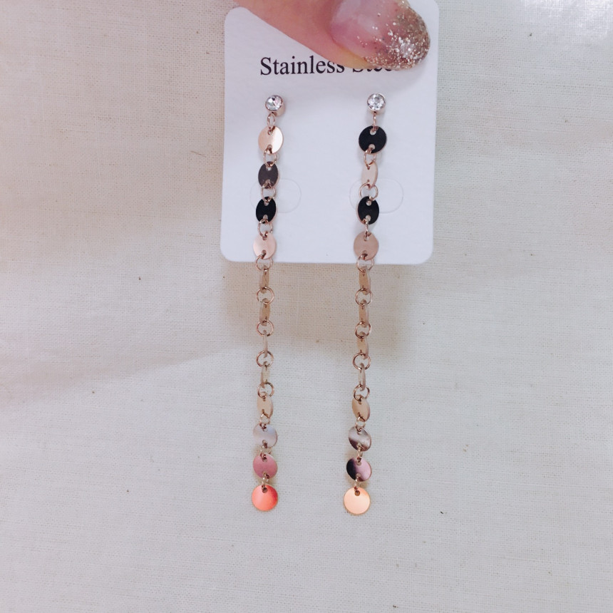 Luce Surge O Drop Earrings LKJ1001 Women's attr