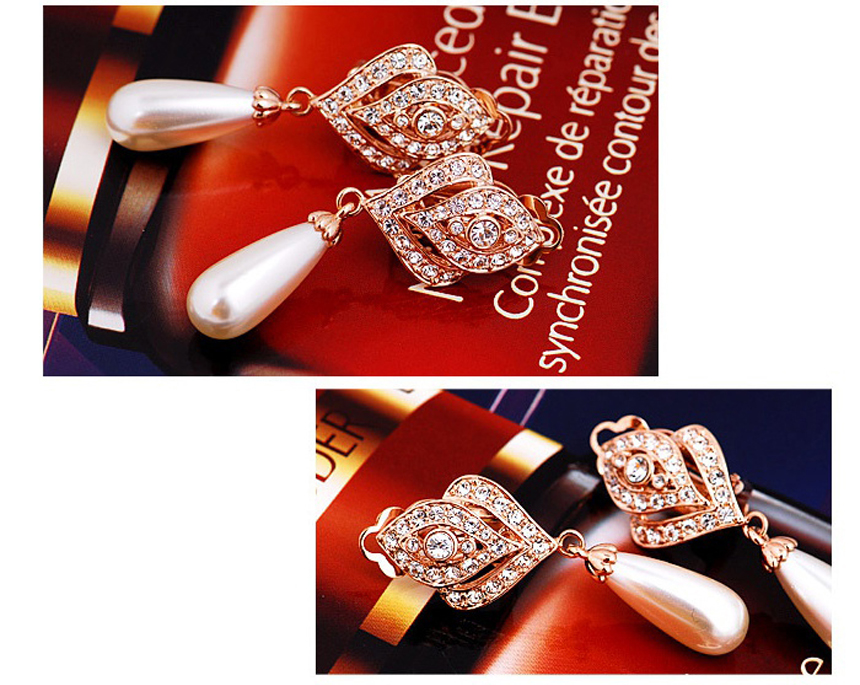 Drop Earrings Women 20s Crystal Accessory Store Je