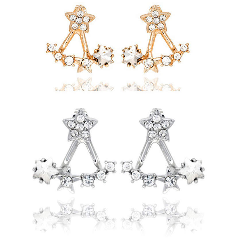 Drop Earrings Women 20s Crystal Accessory Store Je