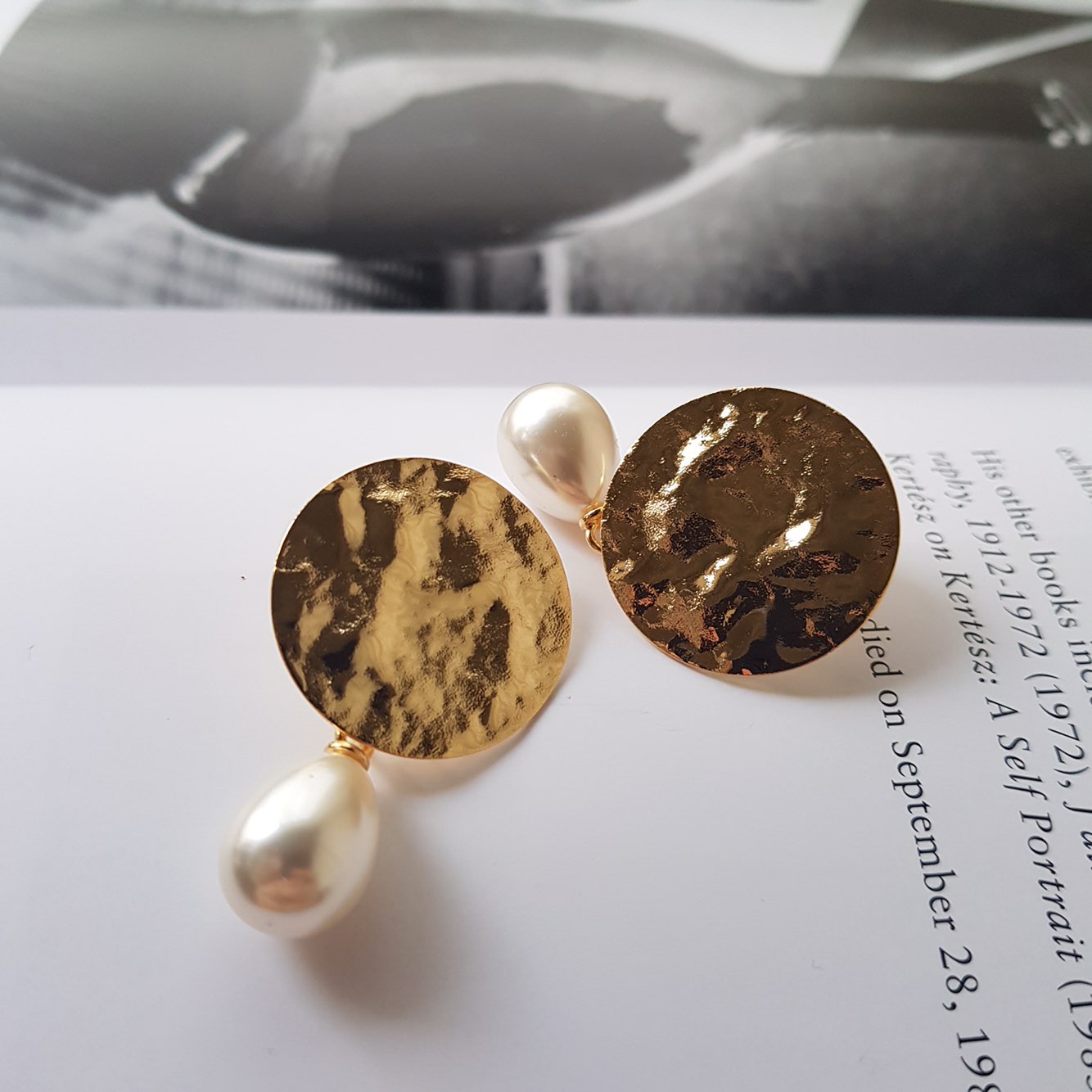 The Pearl Drop Earrings Neat Modern Mood Date Fash