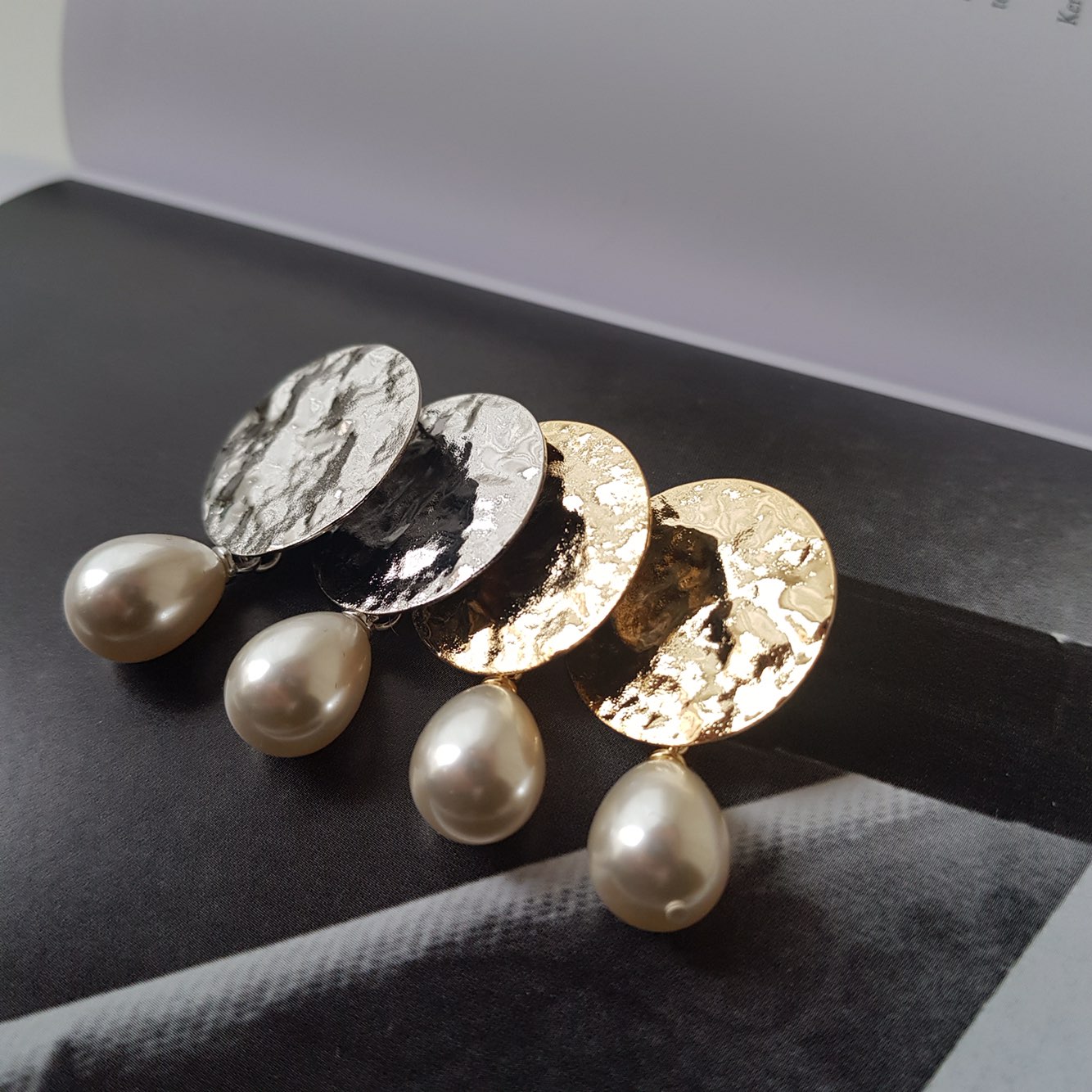 The Pearl Drop Earrings Neat Modern Mood Date Fash