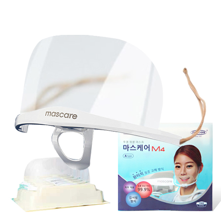 마스케어 위생 식품 투명 마스크 M4 A타입 1개입 리필필름 - 상세 이미지 2