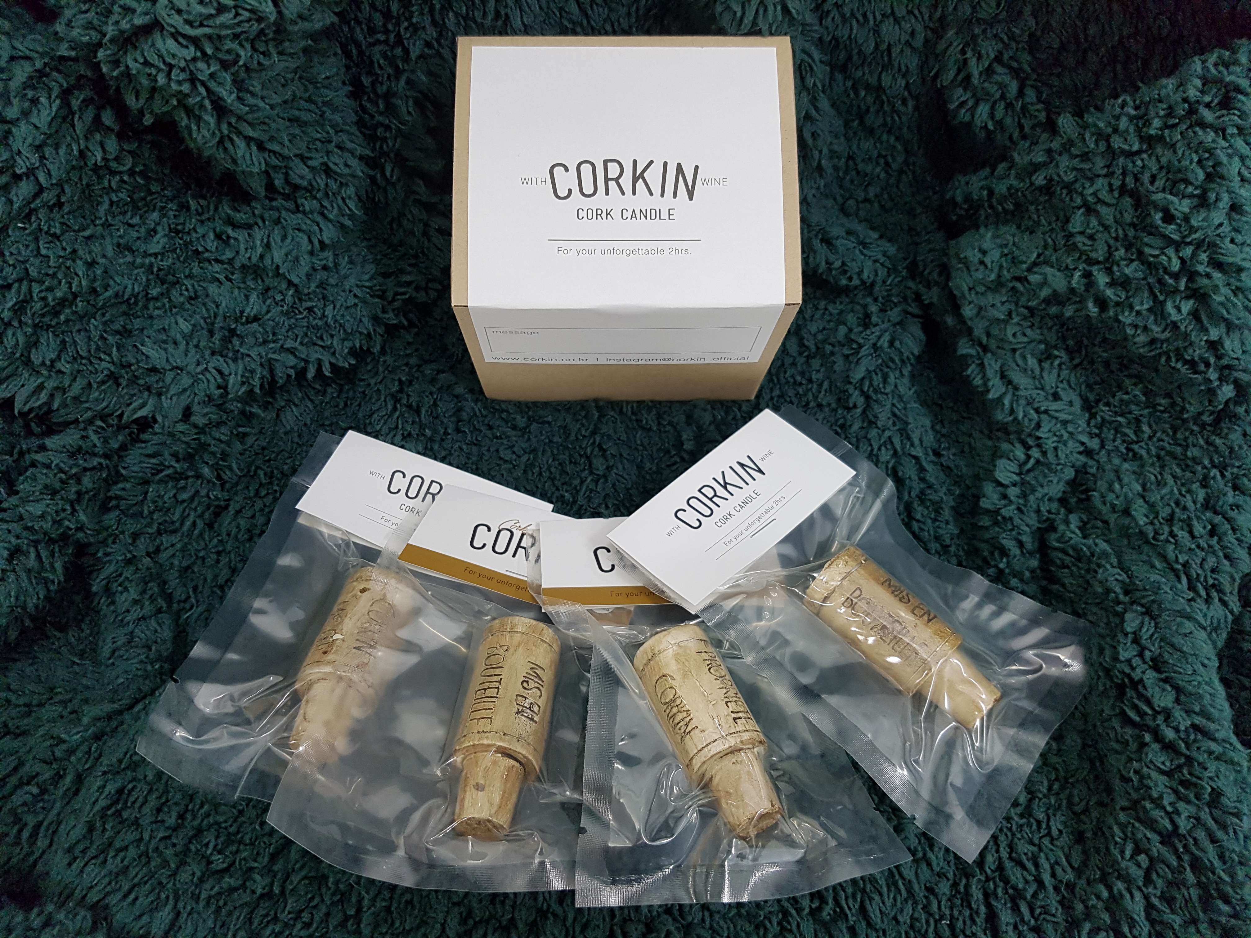 CORKIN CANDLE candle cork candle candle christmas 