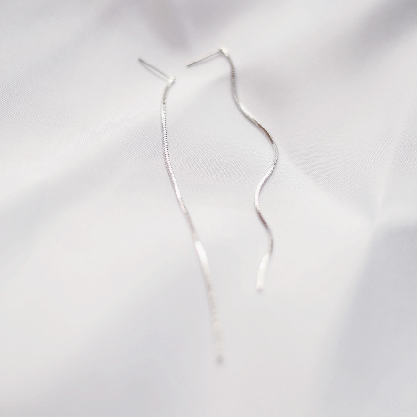 Snakeskin earrings Women's coordination Everyda