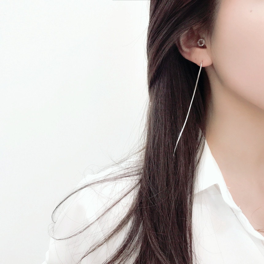 Snakeskin earrings Women's coordination Everyda