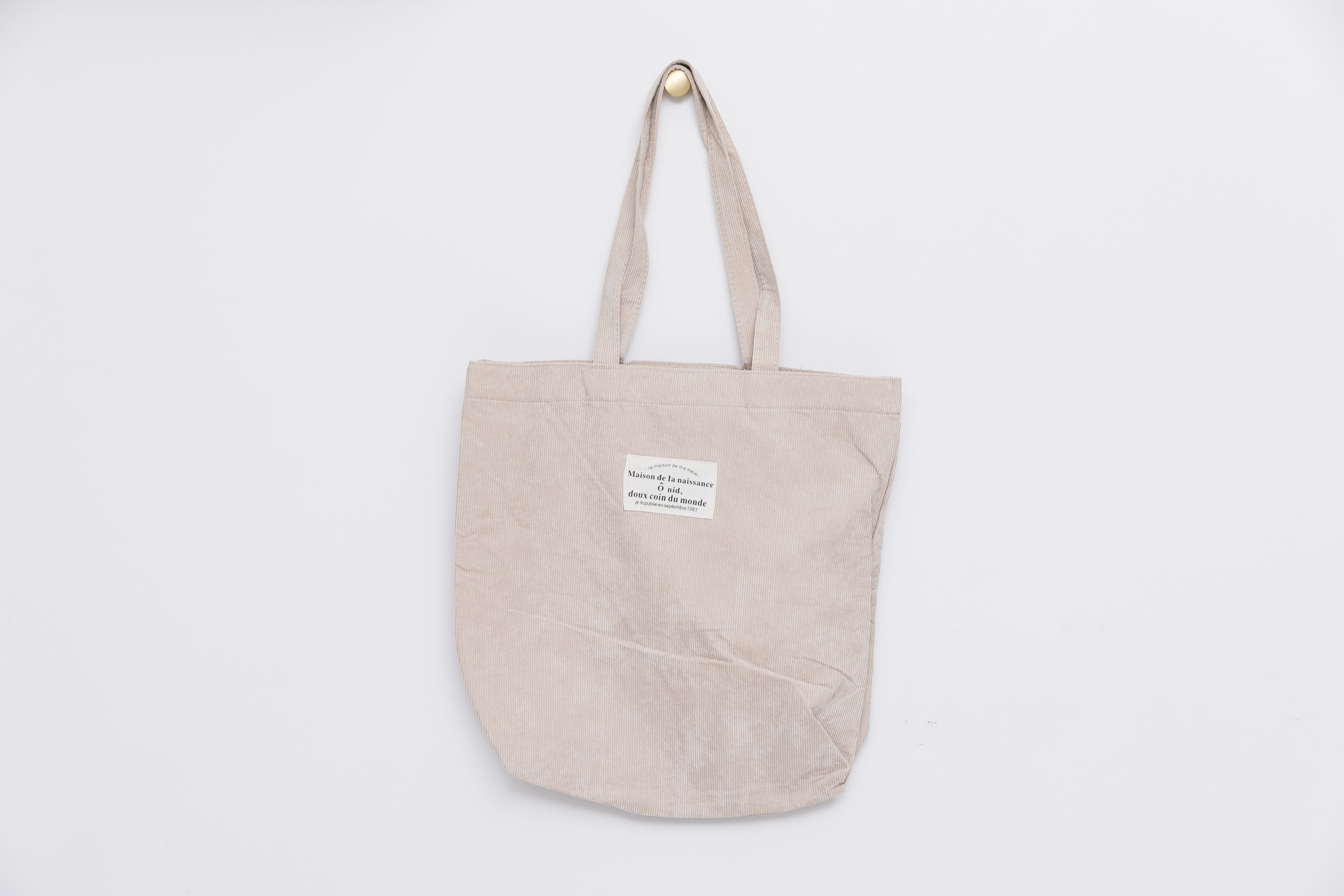 TOTE ECO SHOPPING TRAVEL Eco Bag Quilting Bag Chai