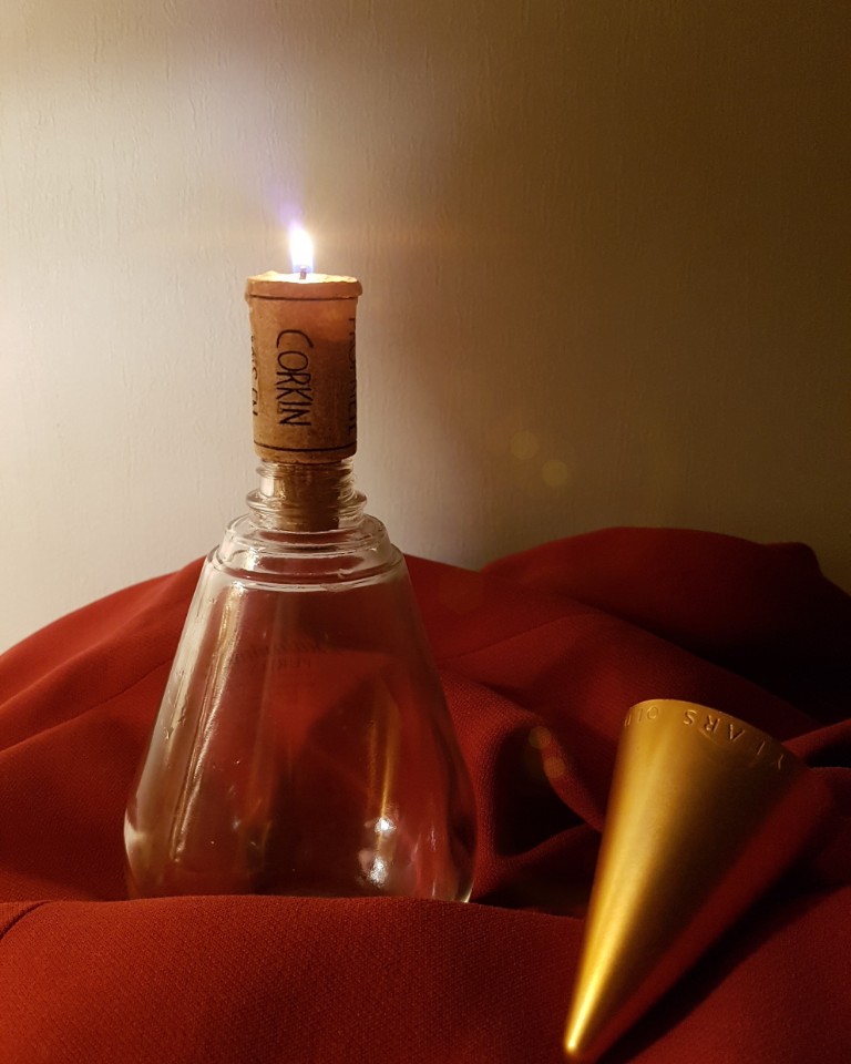 CORKIN CANDLE candle cork candle candle christmas 