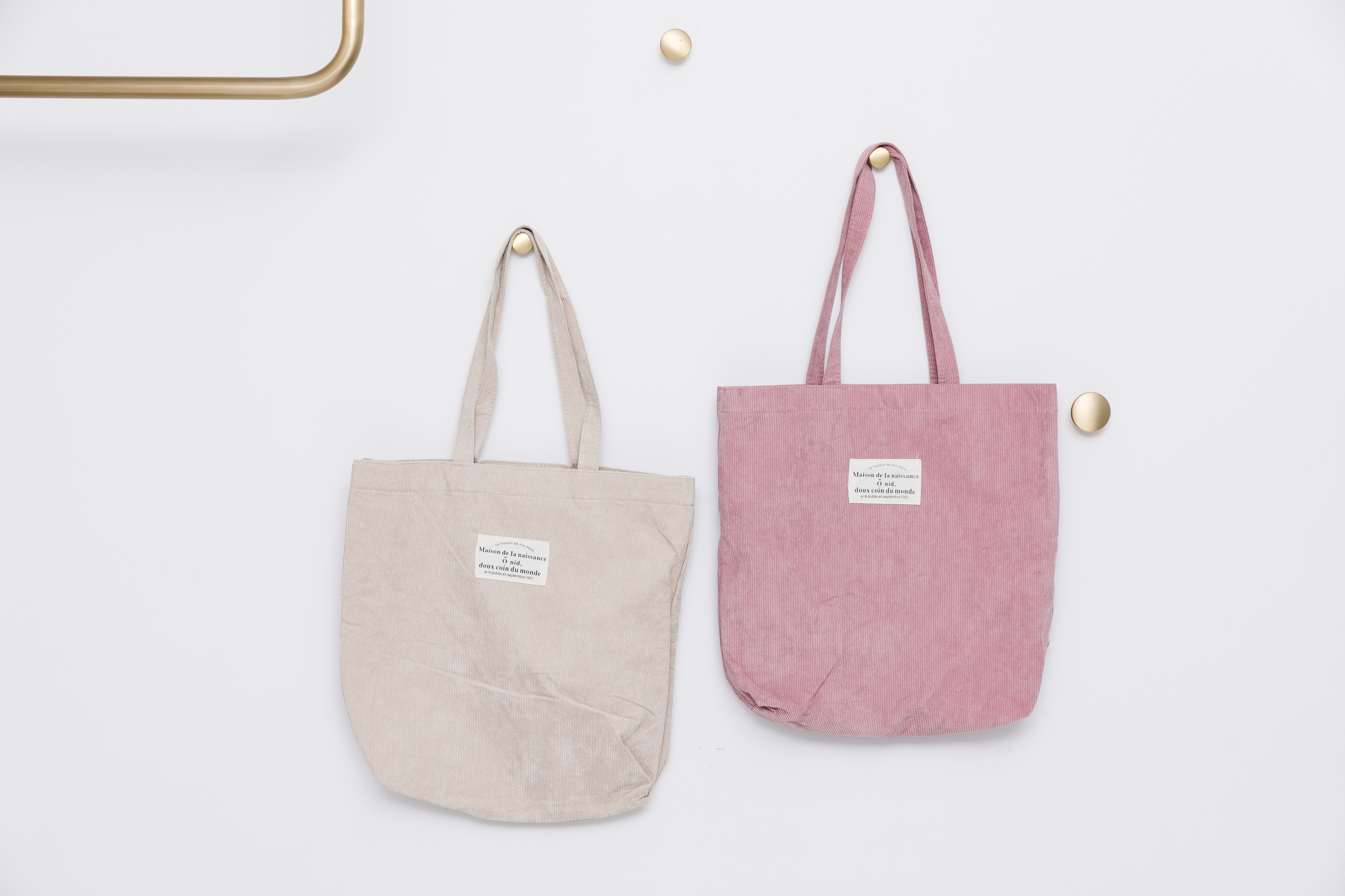 TOTE ECO SHOPPING TRAVEL Eco Bag Quilting Bag Chai