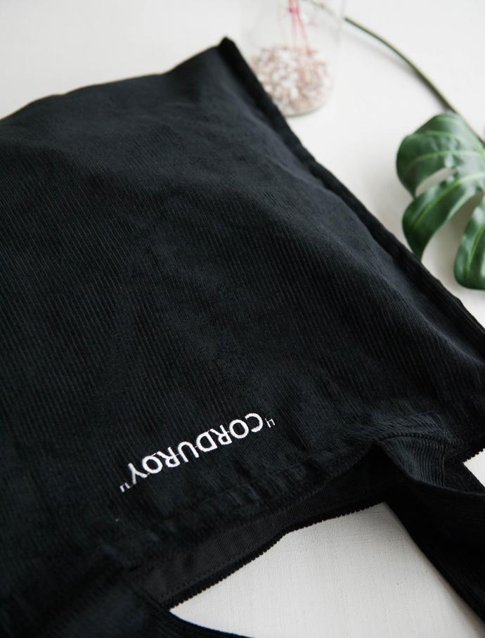 TOTE ECO SHOPPING TRAVEL Golden eco bag Black Char