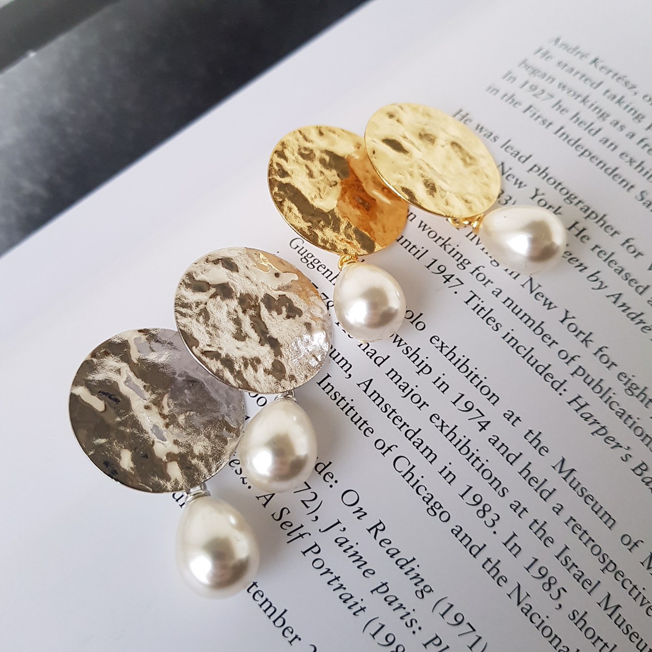 The Pearl Drop Earrings Neat Modern Mood Date Fash