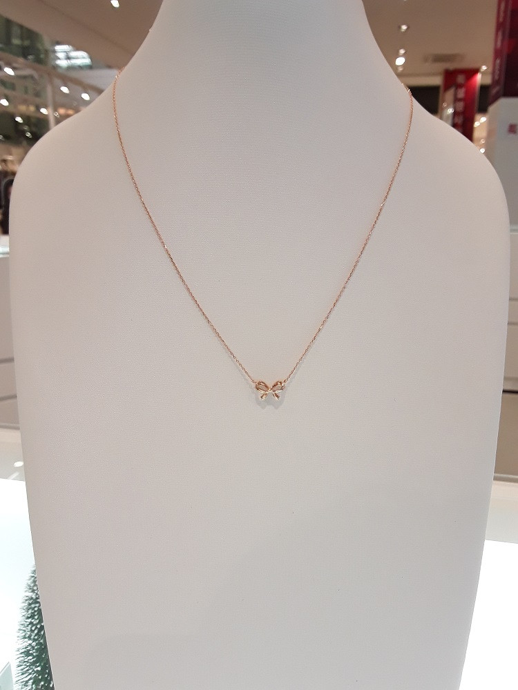 Stonehenge Rose Gold Necklace P1066 Lovely Look We