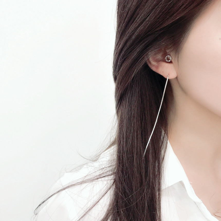 Snakeskin earrings Women's coordination Everyda