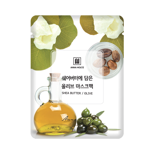 안나홀츠 순면 에센스 젤 수분 마스크팩 시트 4종 100매