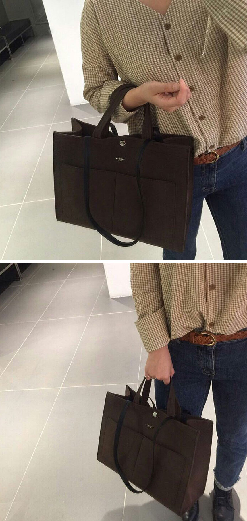 <b><p>Suede Pocket Shopper Bag Tumbl Dia Tote ulr</p></b><b><p>スエードポケットショーポベクタンブラーおむつバッグトートバッグショルダーバッグ大学生30代の女性カジ</p></b><br /><br /><p align='center'>